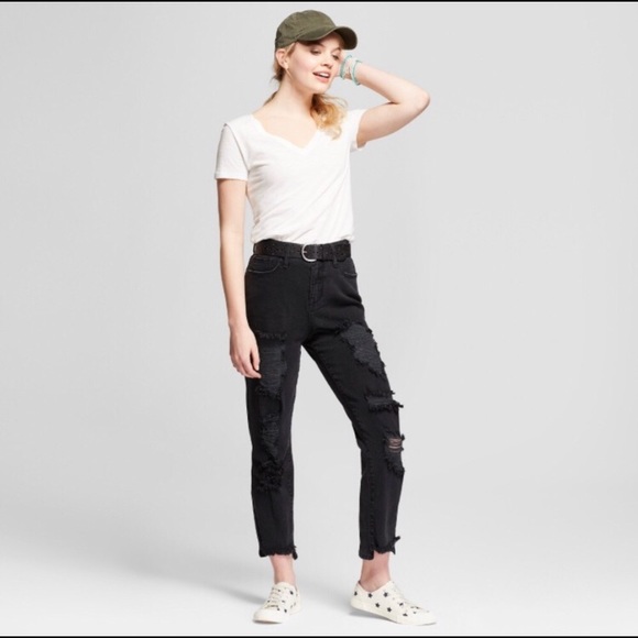 Mossimo Supply Co. Denim - 🎉 HP 🎉 HIGH RISE MOM/BOYFRIEND JEANS size 14
